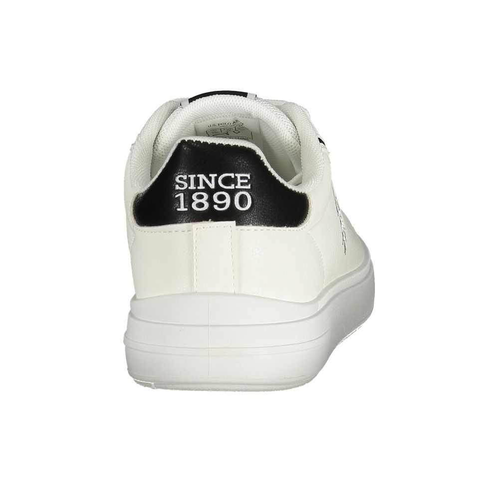 Bianco Polyurethane Mens Sneaker