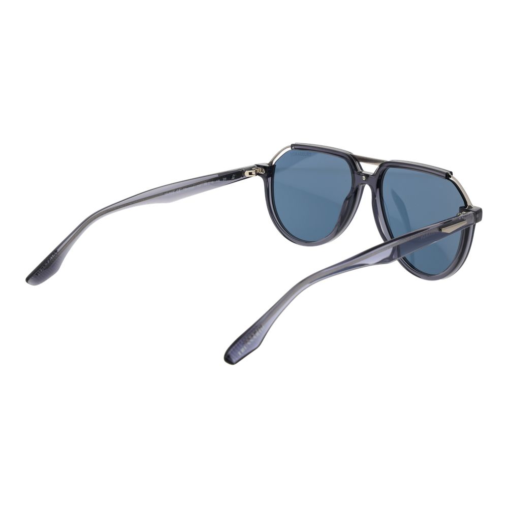 Gray Acetate & Stainless Steel Sunglasses
