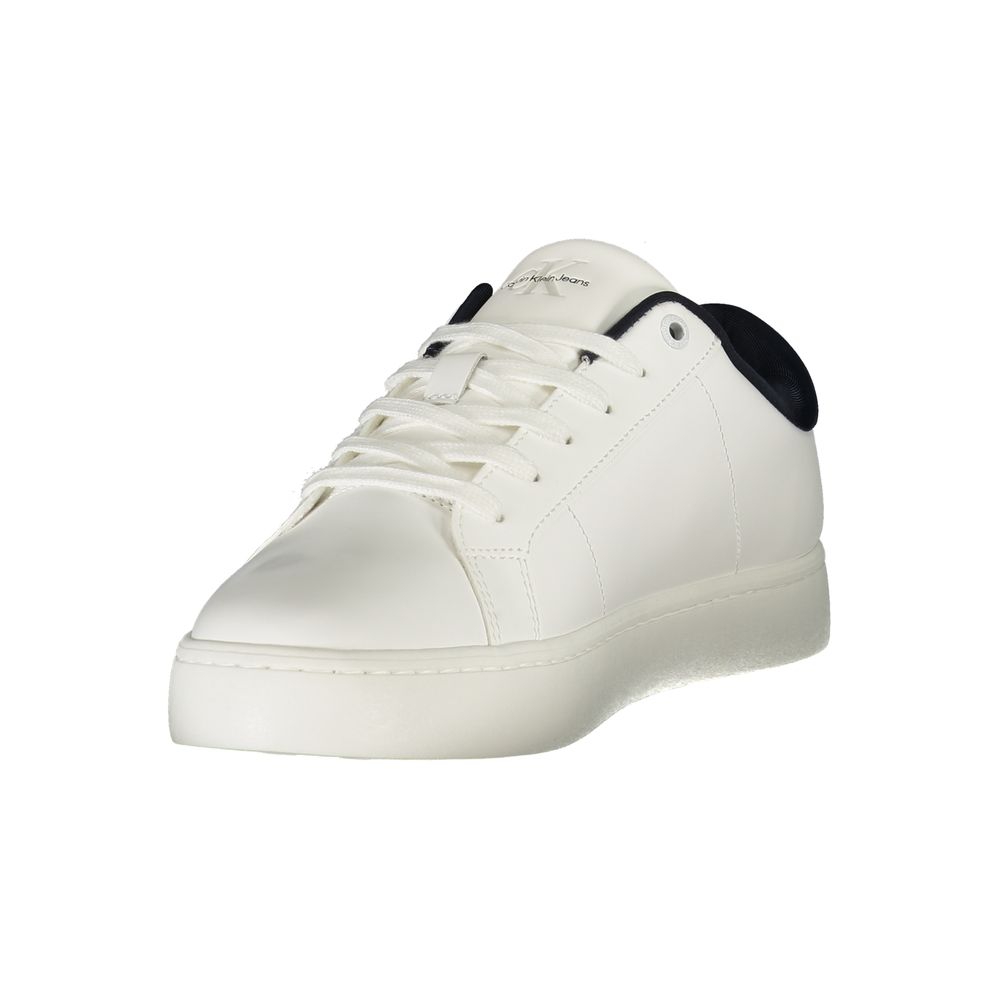 Bianco Polyurethane Men Sneaker