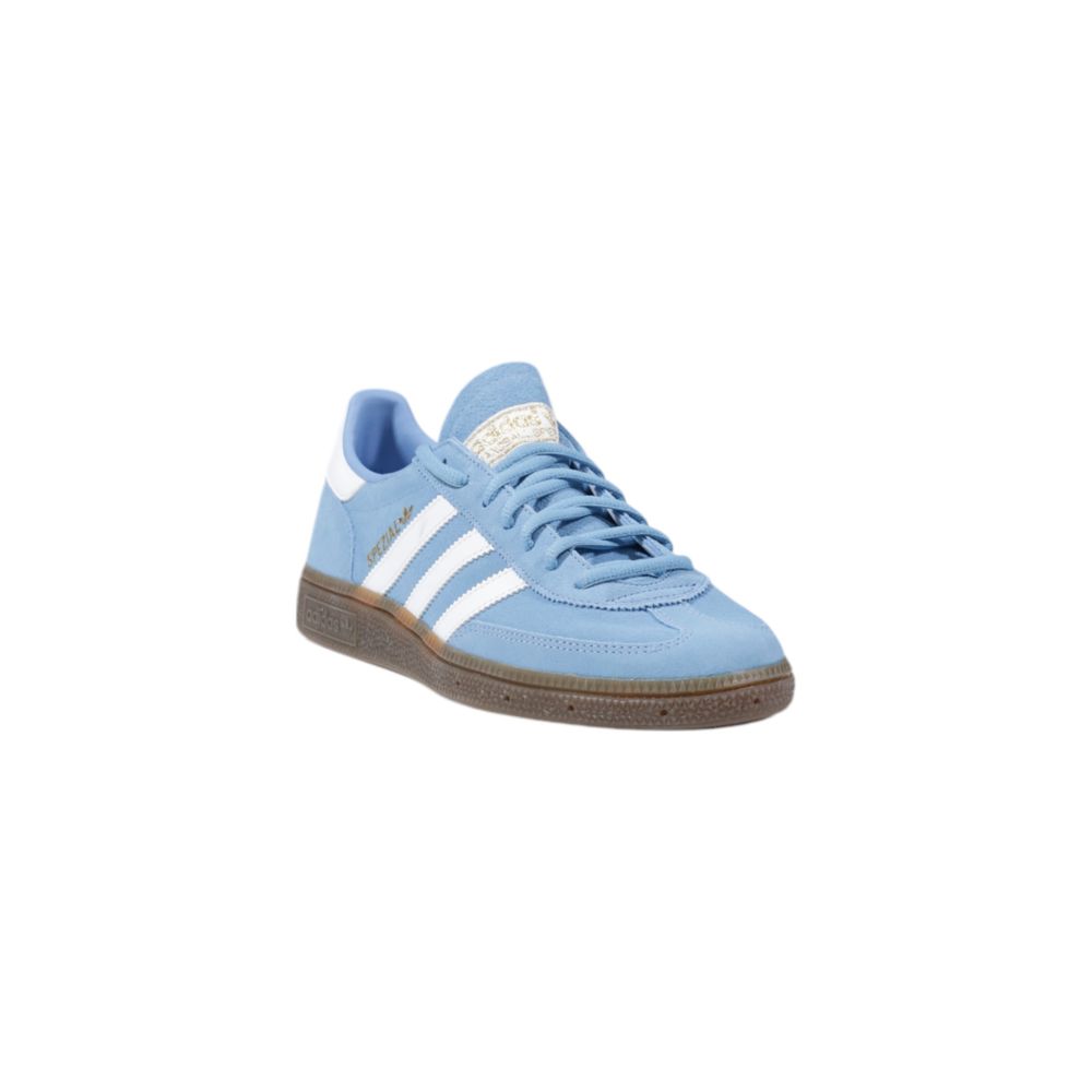 Blue Nubuc Leather Sneakers