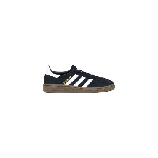 Black Suede Leather Low Top Sneakers