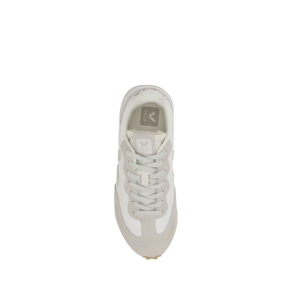 White Calf Leather Bos Taurus Sneakers