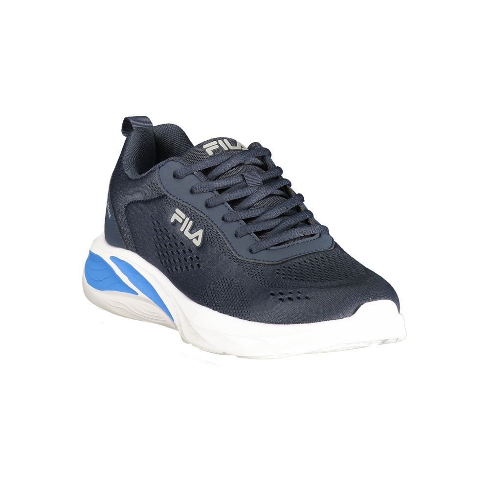 Blu Polyurethane Men's Sneaker