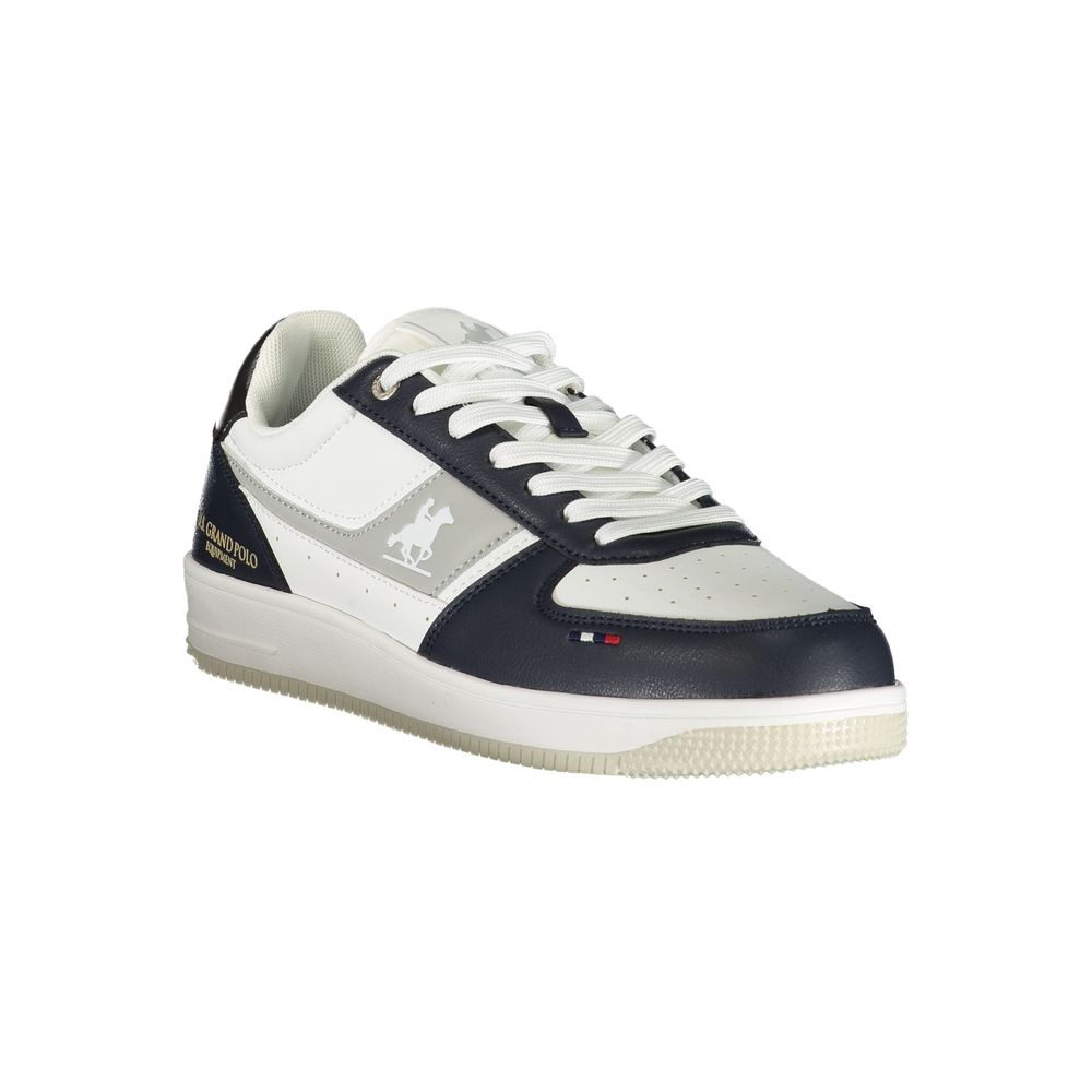 White Poliuretano Mens Sneaker