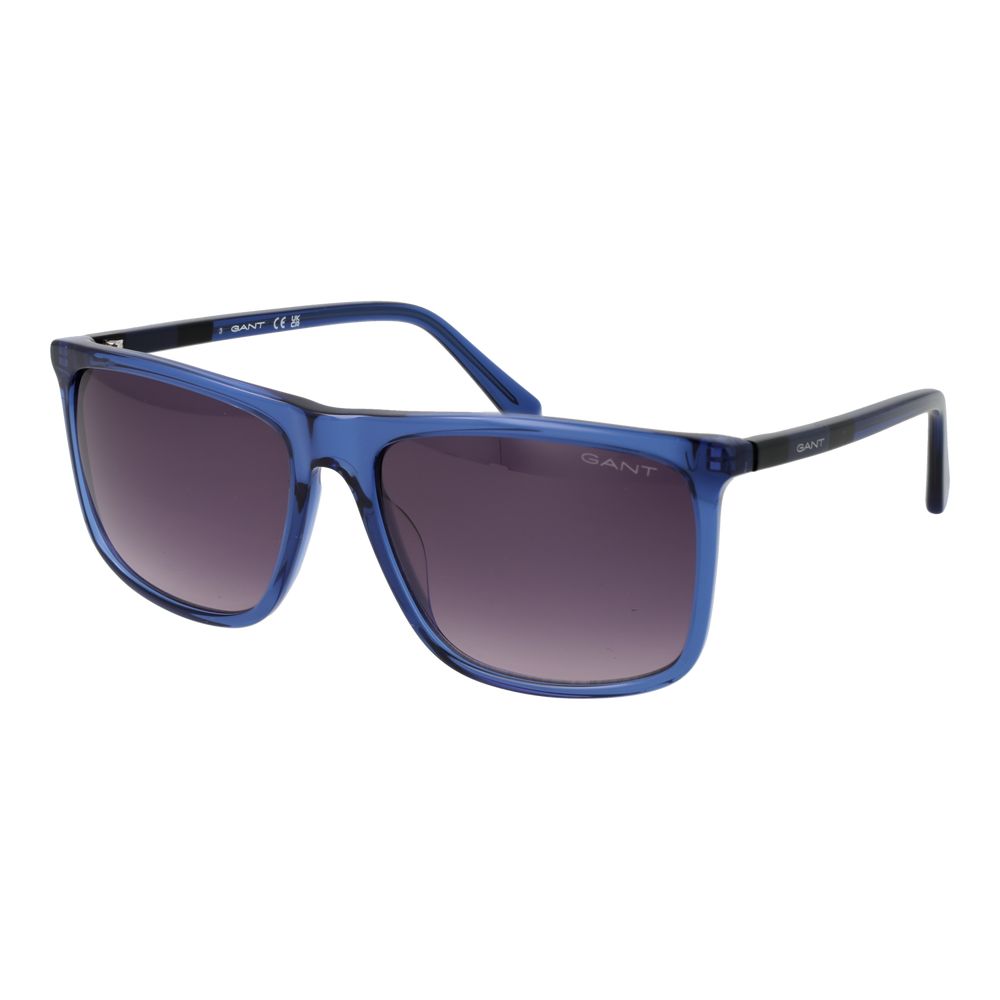 Blue Plastic Sunglasses