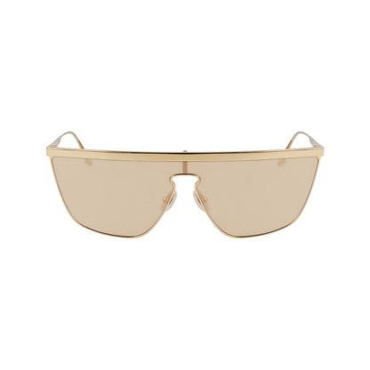 Victoria Beckham Gold Metal Sunglasses