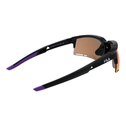 Fila Black Plastic Sunglasses