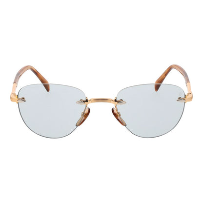 David Beckham Gold Metal Sunglasses
