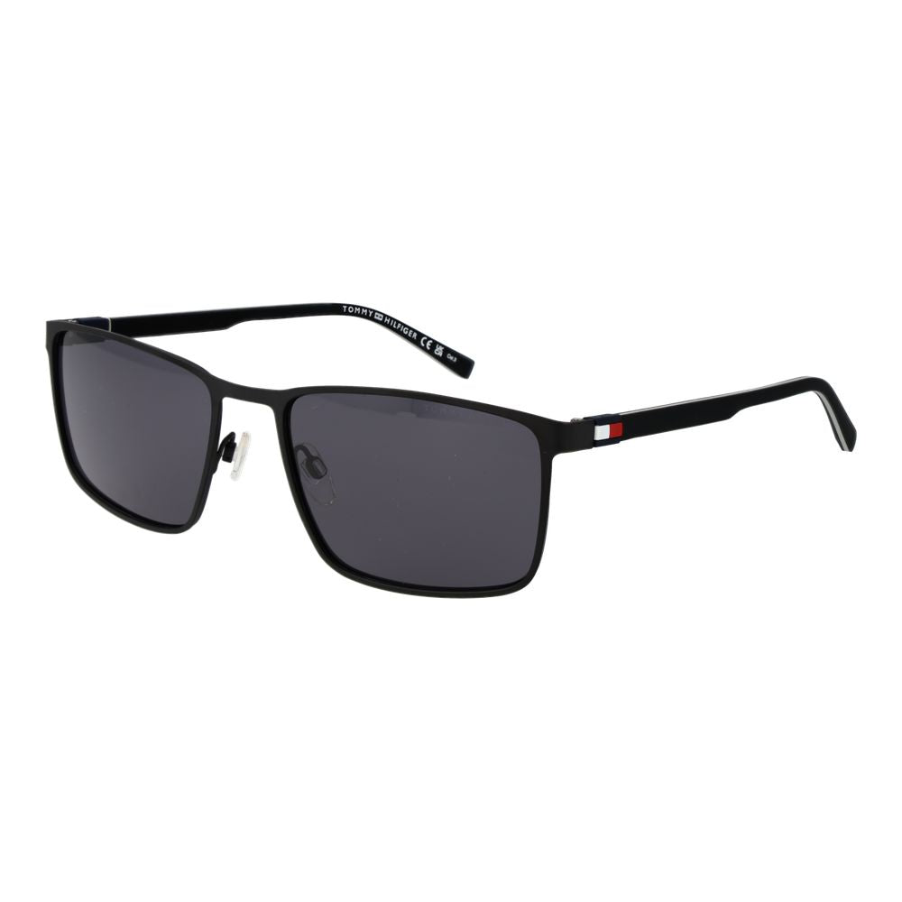 Tommy Hilfiger Black Metal Sunglasses