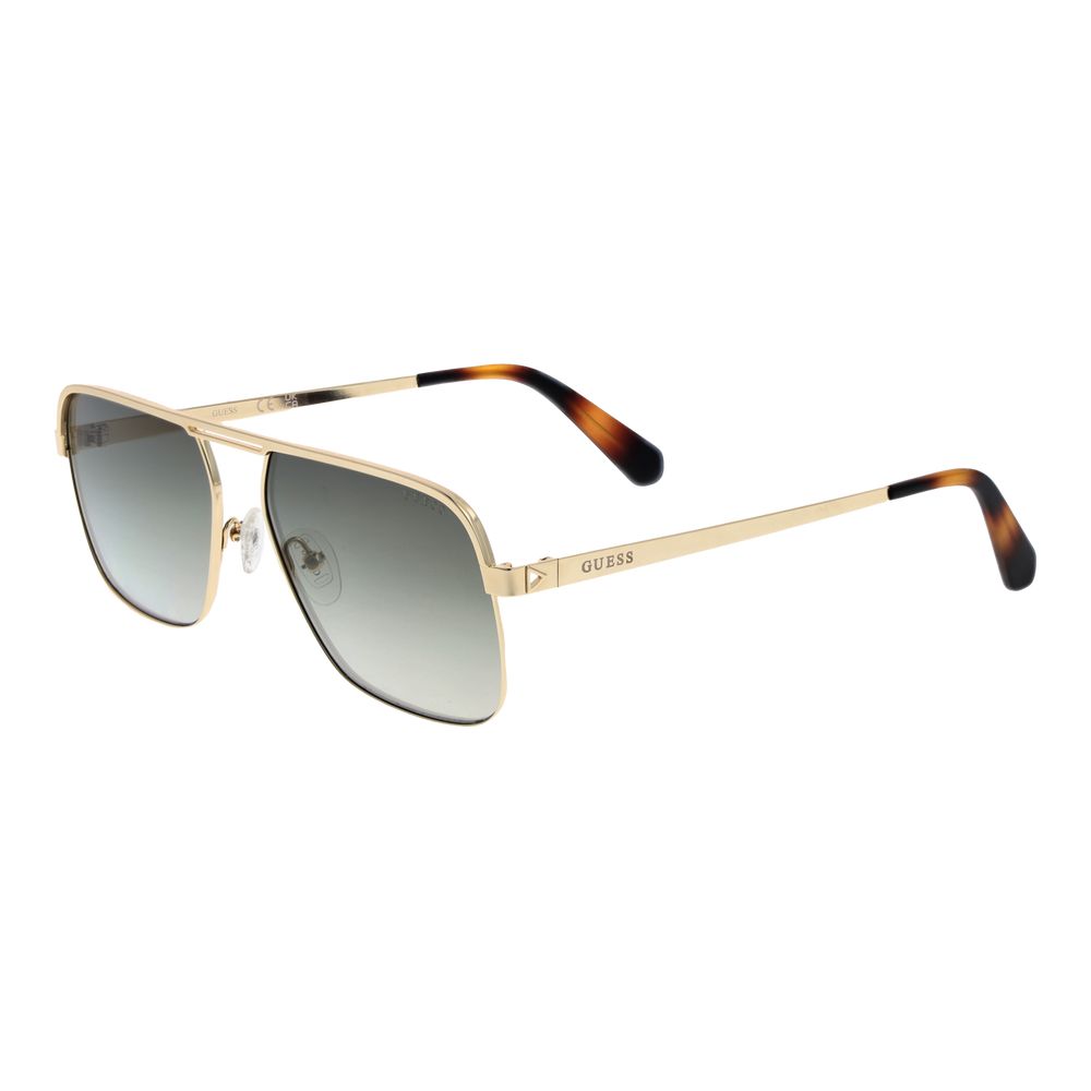 Guess Gold Metal Sunglasses