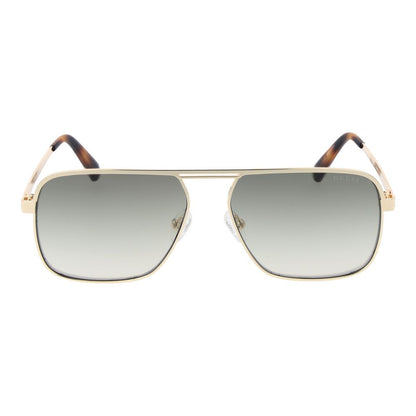 Guess Gold Metal Sunglasses