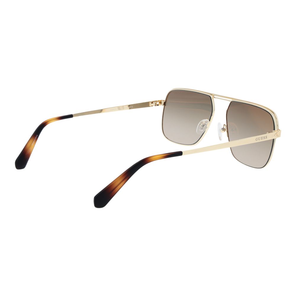 Guess Gold Metal Sunglasses