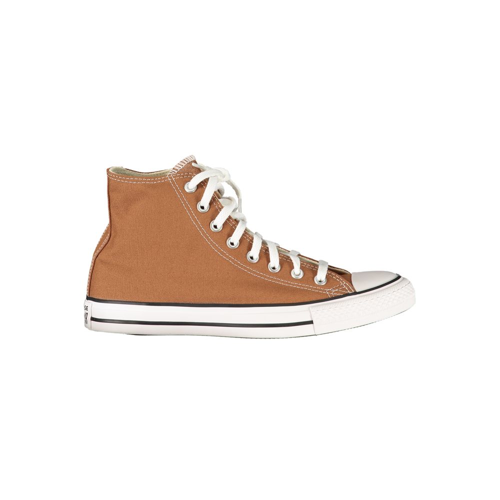 Brown Fabric Women's Sneaker