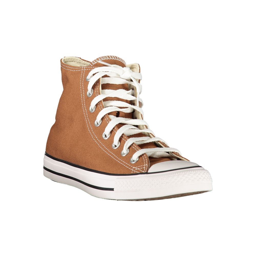 Brown Fabric Women's Sneaker
