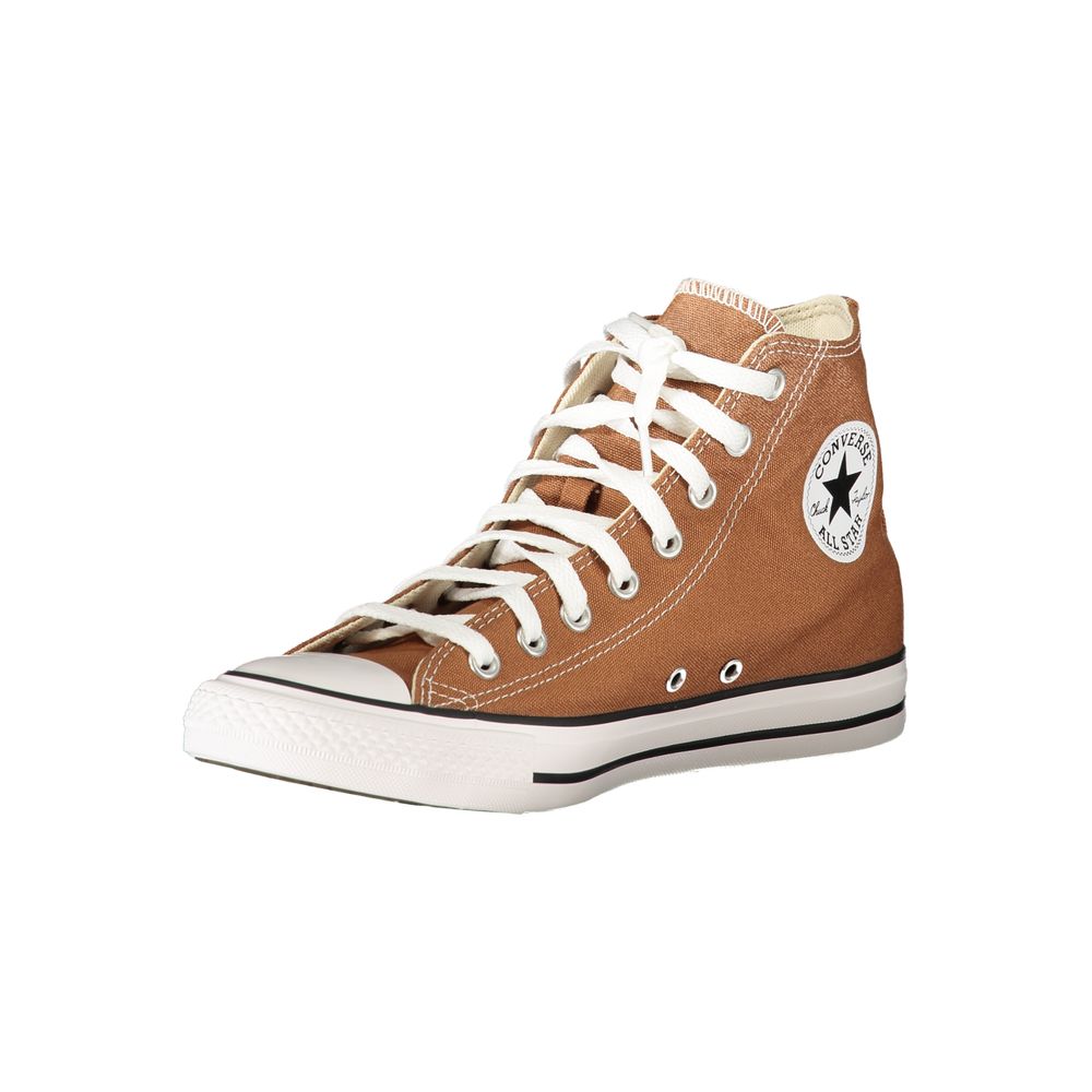 Brown Fabric Women's Sneaker