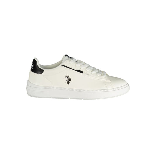 Bianco Polyurethane Mens Sneaker