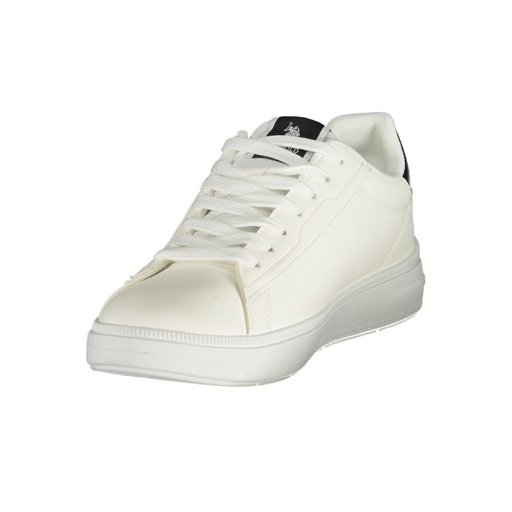 Bianco Polyurethane Mens Sneaker