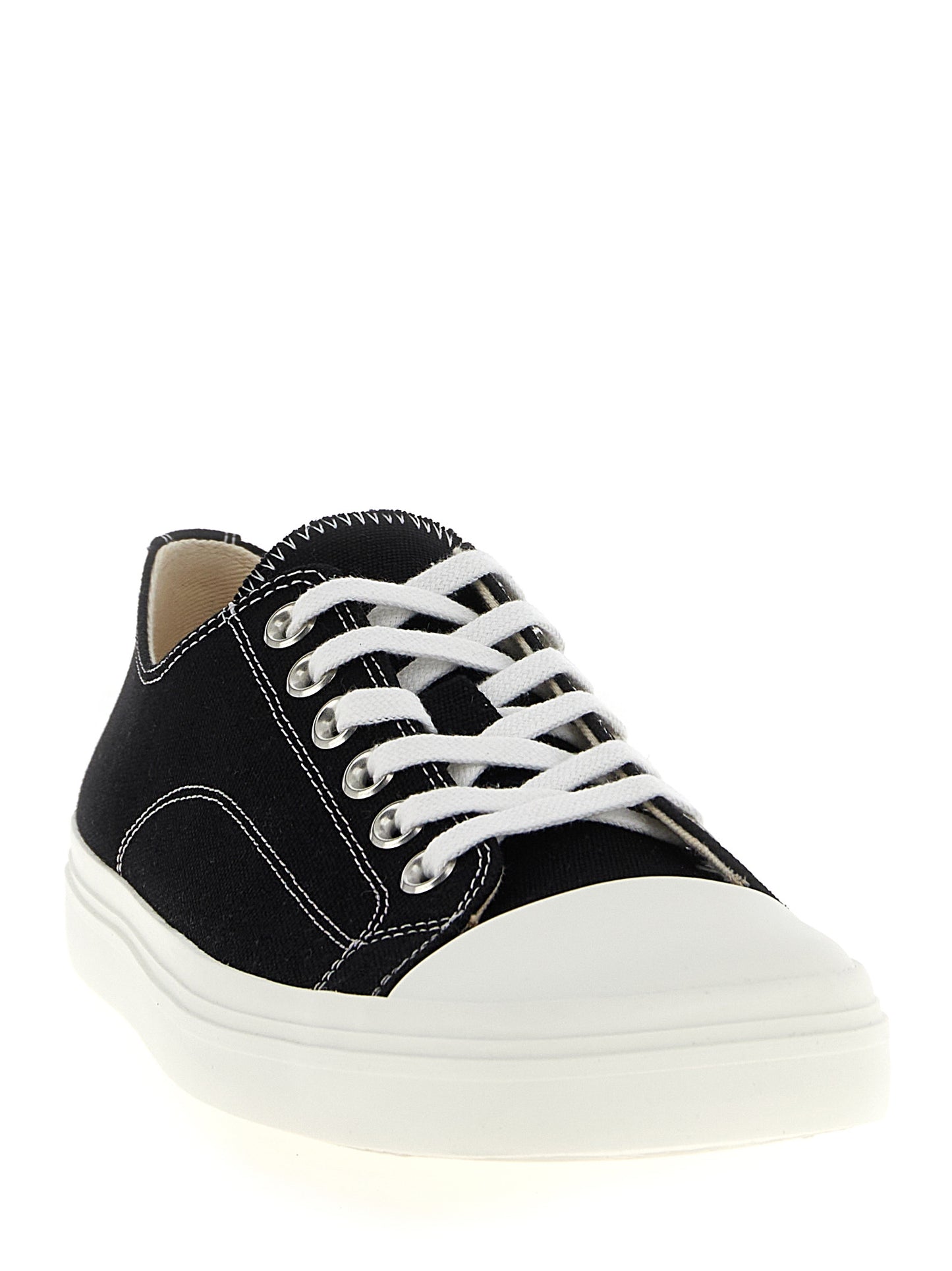 Bicolor Cotton Sneakers