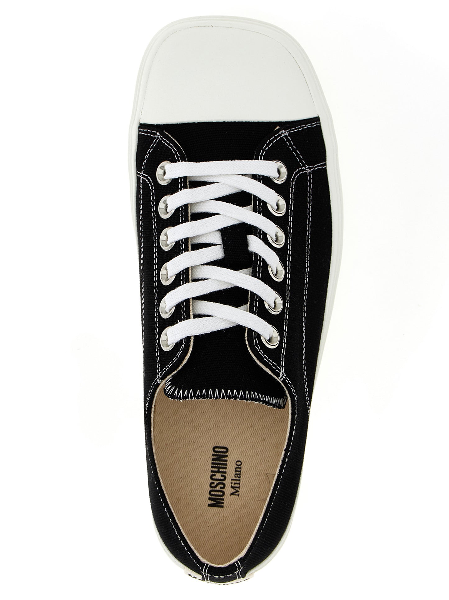 Bicolor Cotton Sneakers
