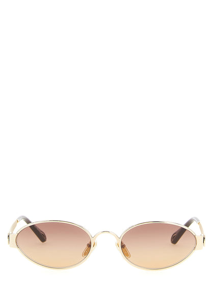 Chloé Multicolor Metal Sunglasses