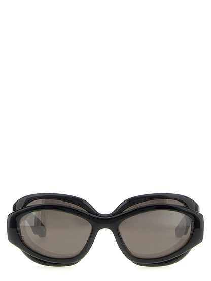 Balenciaga Black Polyamide Sunglasses