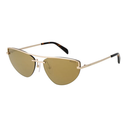 Emilio Pucci Gold Metal Sunglasses