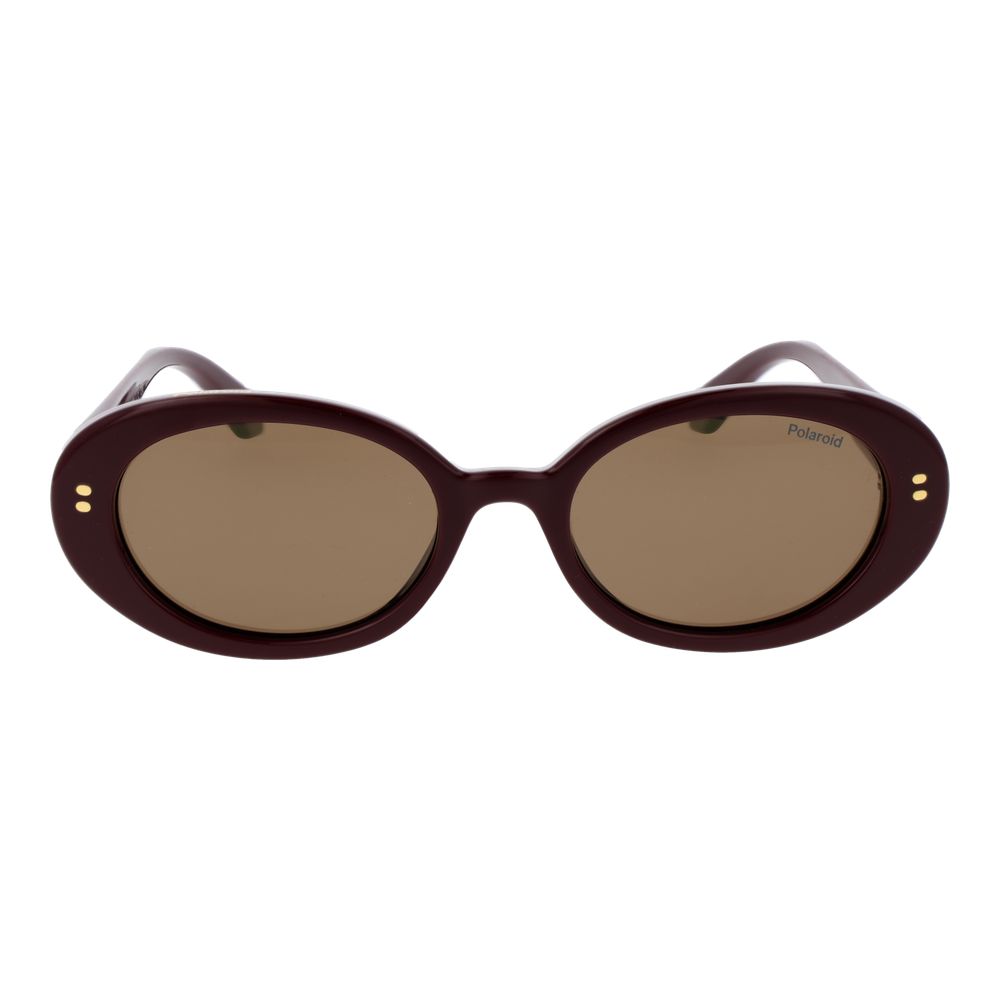 Burgundy Polycarbonate Sunglasses