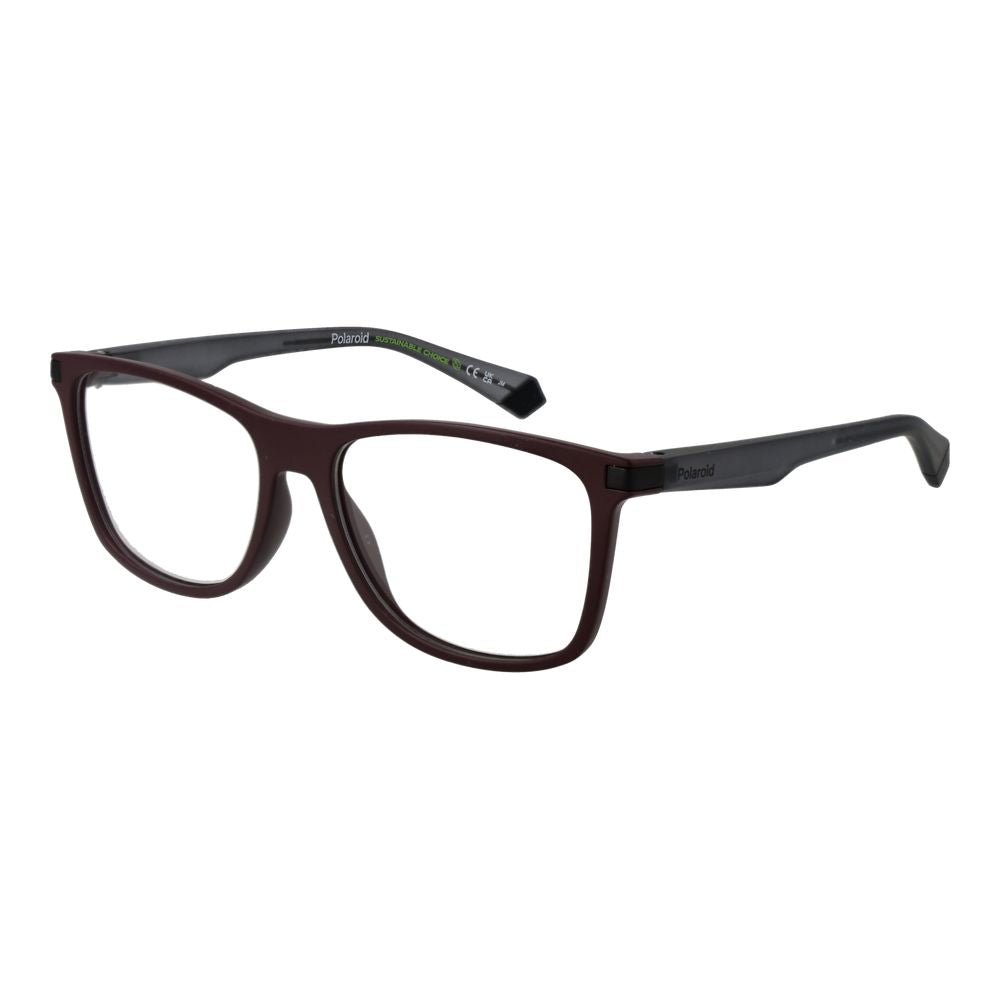 Burgundy Polyester Glasses (Frames)