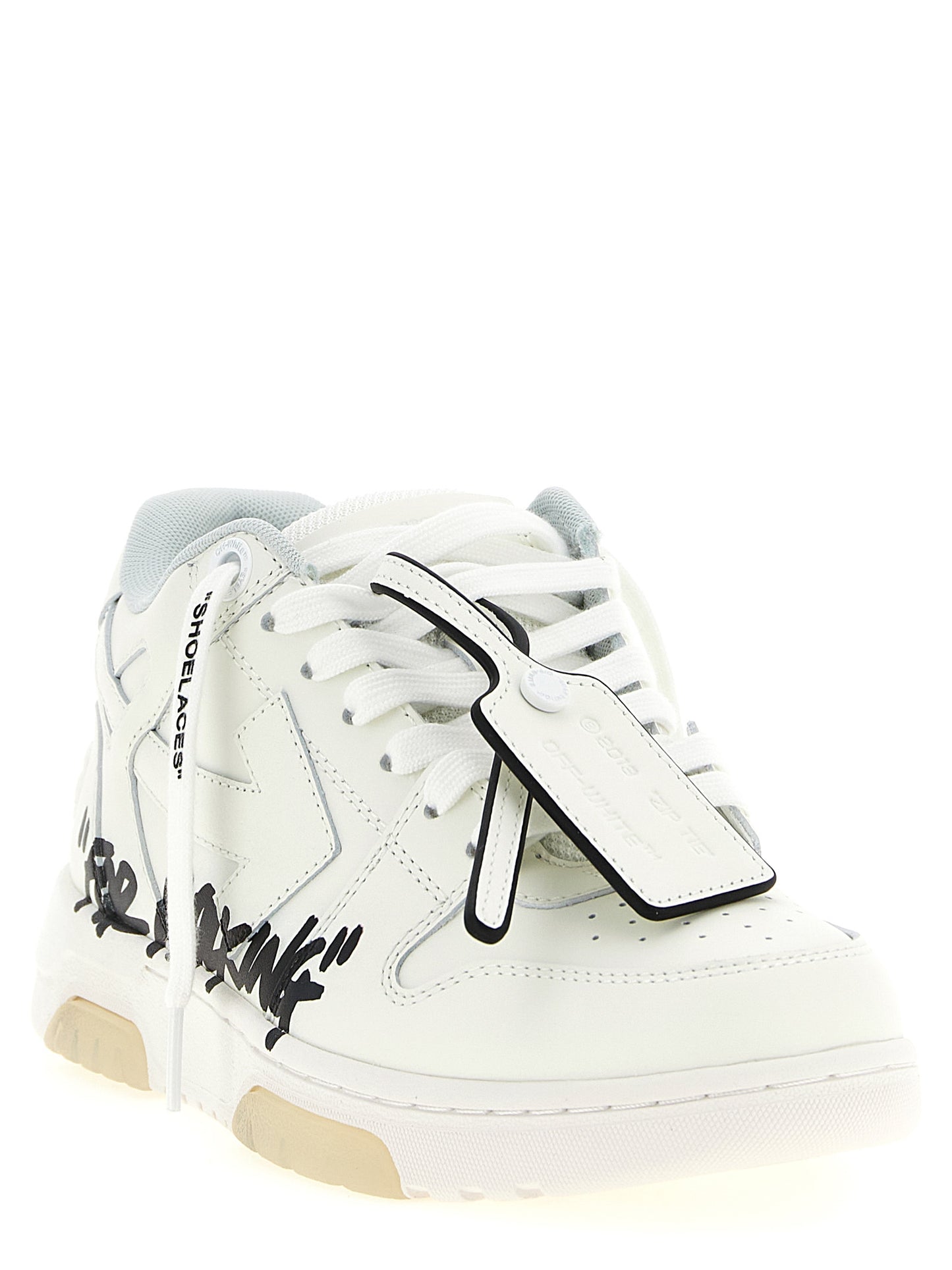 Bicolor Calfskin Athletic Sneakers