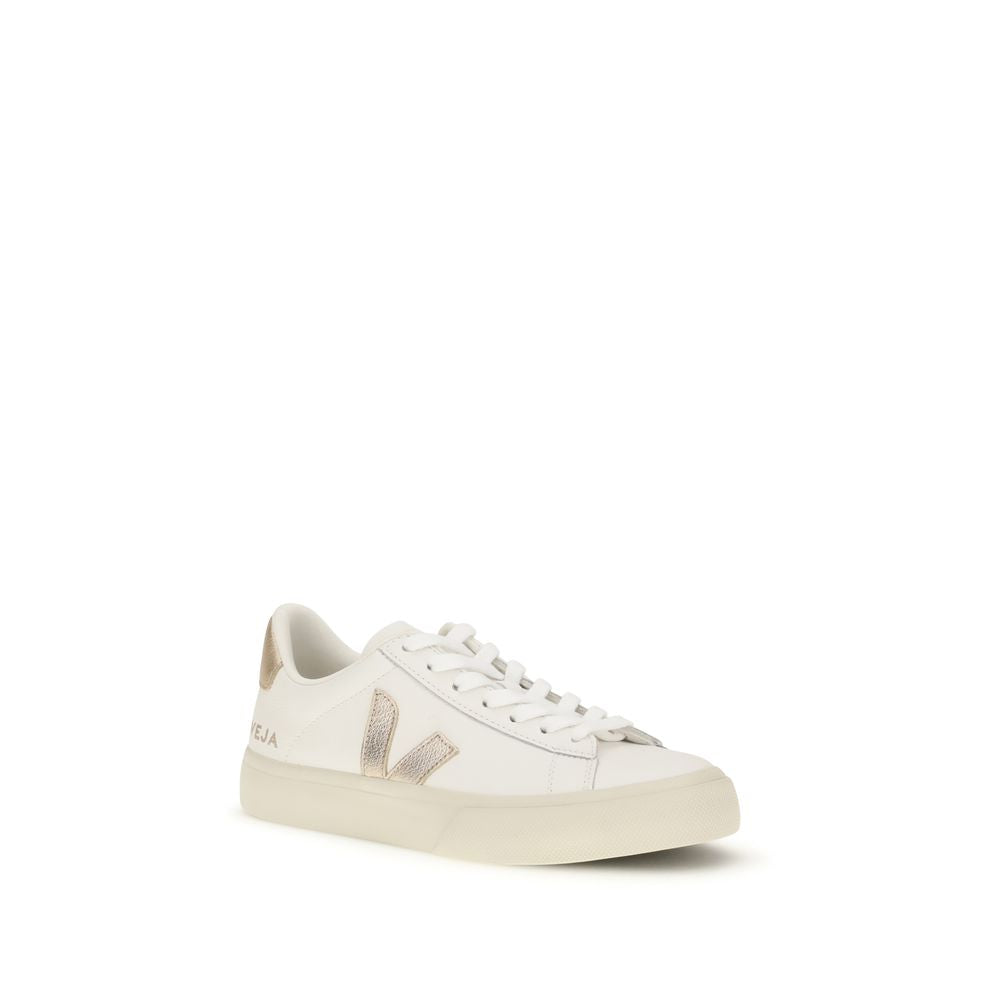 White Calf Leather Bos Taurus Low Top Sneakers