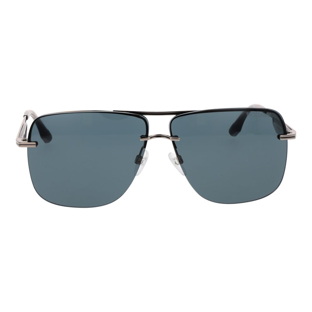 Silver Metal Sunglasses