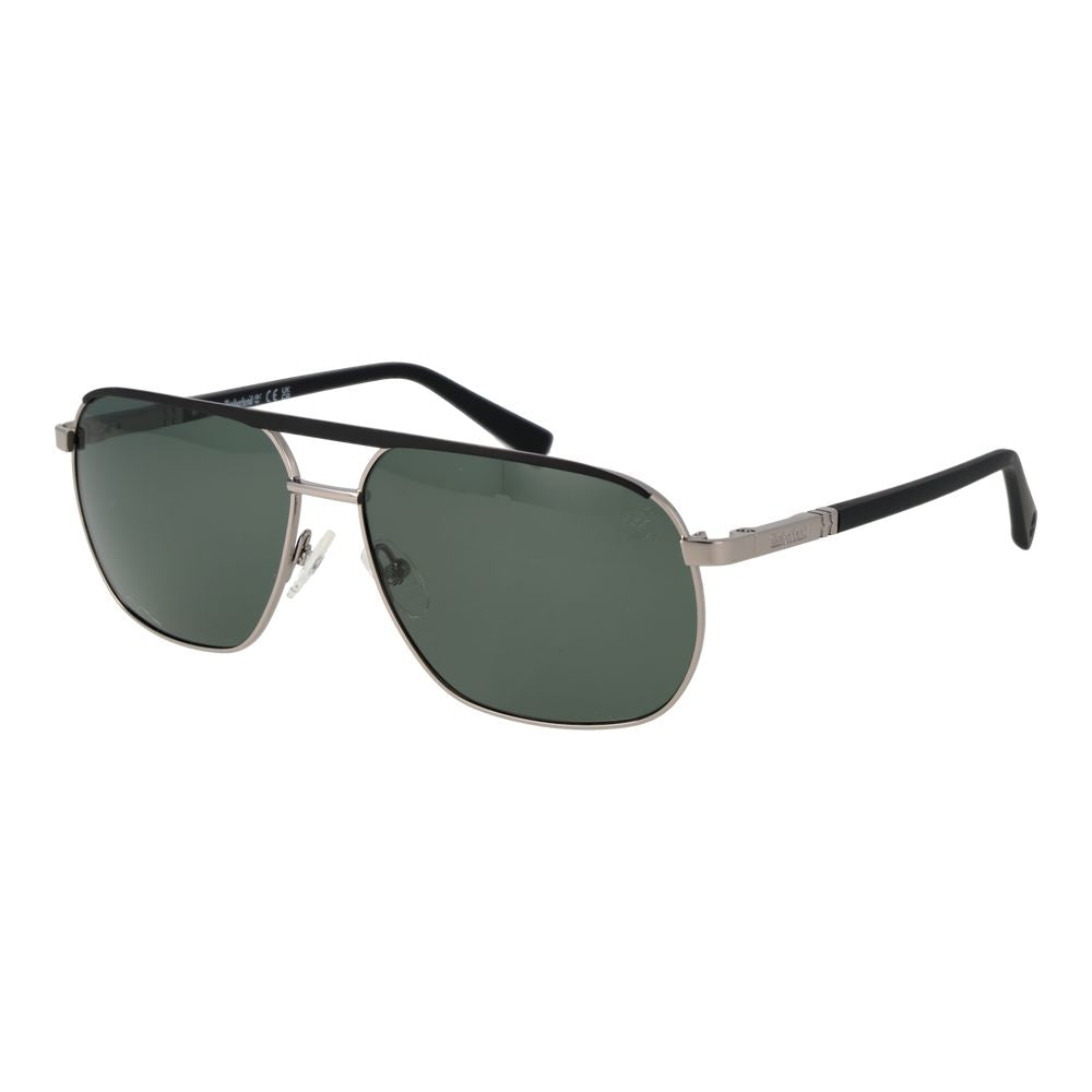 Timberland Gray Metal Sunglasses