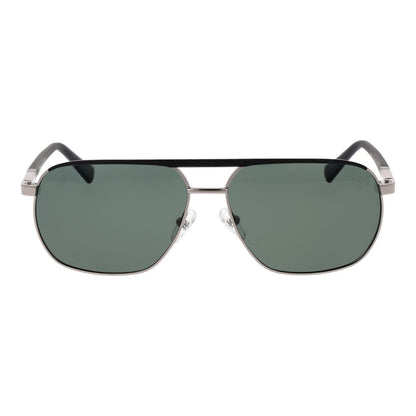 Timberland Gray Metal Sunglasses