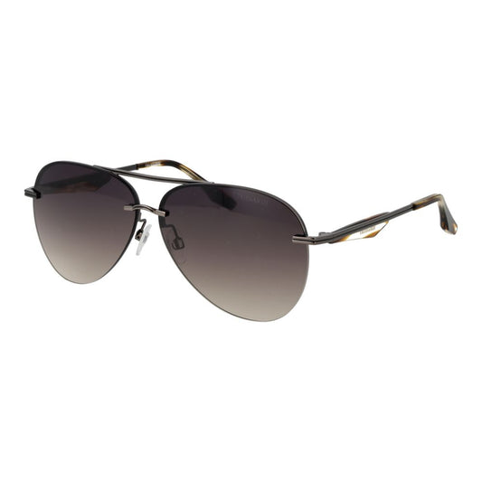 Gray Metal Sunglasses