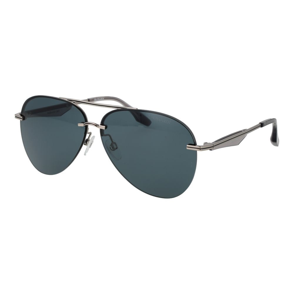 Gray Metal Sunglasses