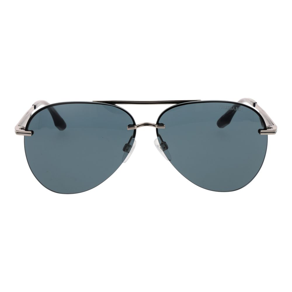 Gray Metal Sunglasses