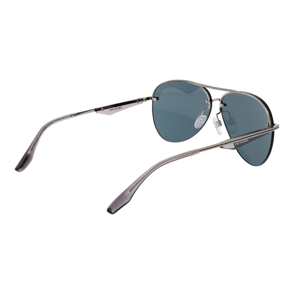 Gray Metal Sunglasses