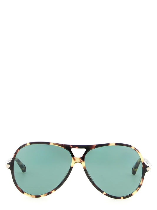 Chloé Multicolor Acetate Sunglasses
