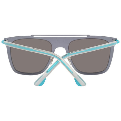 Police Gray Metal & Plastic Sunglasses