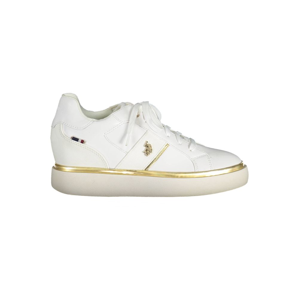 Bianco Polyester Women's Sneaker