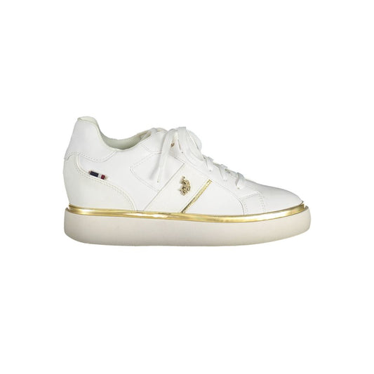 Bianco Polyester Women's Sneaker