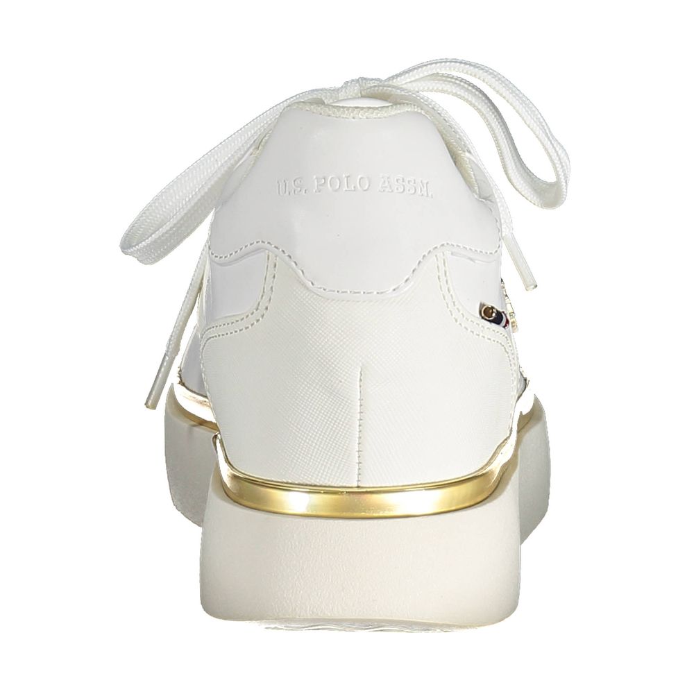 Bianco Polyester Women's Sneaker
