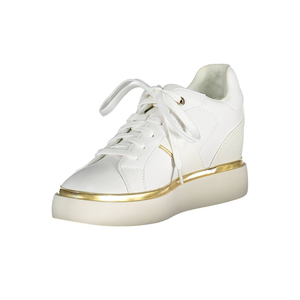 Bianco Polyester Women's Sneaker