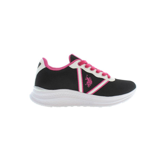 Nero Polyester Womens Sneaker