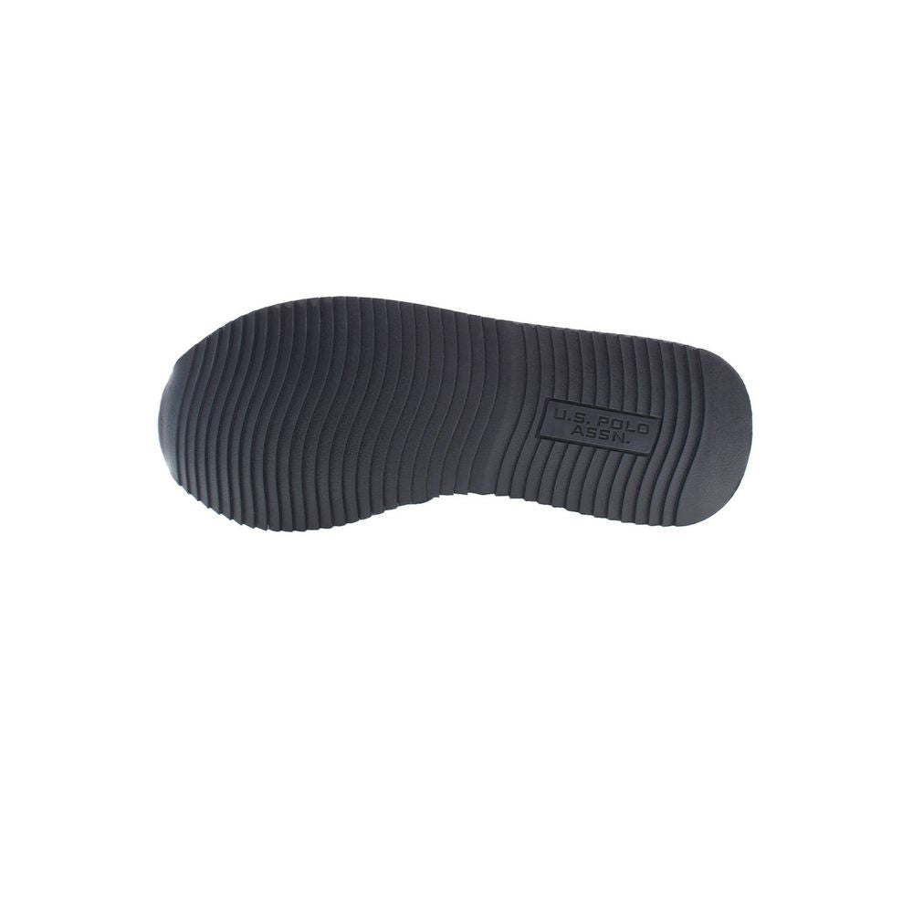 White Polyester Men's Sneaker