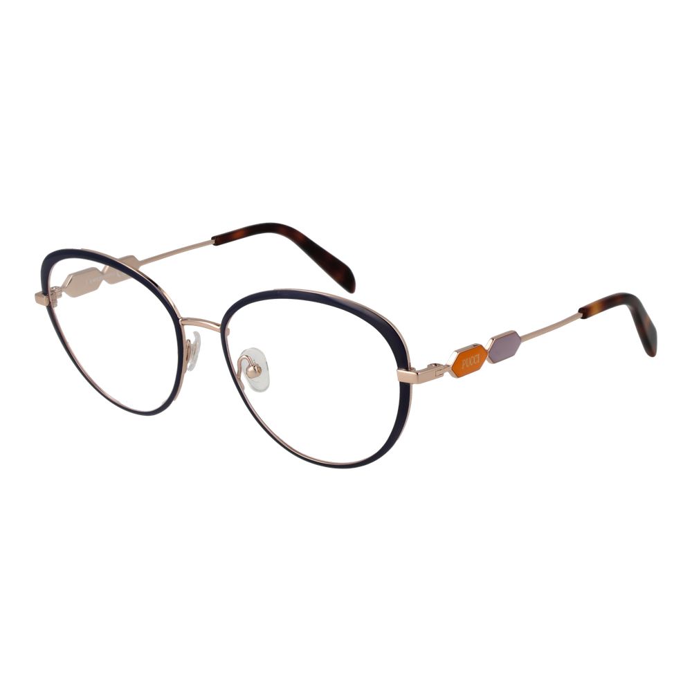 Blue Metal Glasses (Frames)