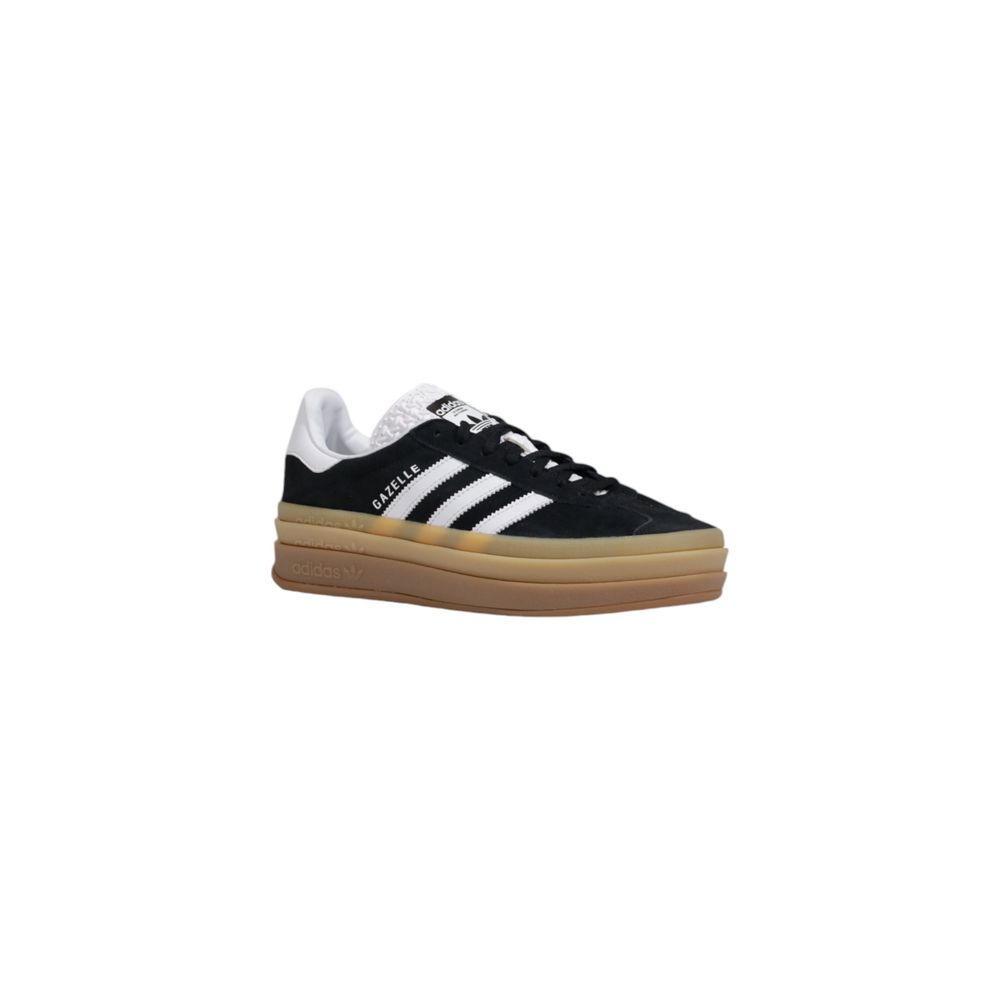 Black Suede Leather Low Top Sneakers